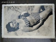 Открытка Девушка в купальник 1945 г Magdeburg