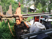 Буровая гидравлическая установка на прицепе