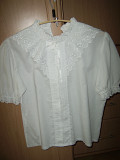 Блузка женская с шитьем размер 48