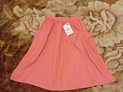 Новая льняная юбка 40 р Sinsay