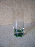 Стакан зеленый стекло - 1 шт