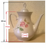 Кофейник (фарфор, 1 л)