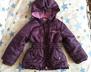 Сиреневая куртка на весна-осень на 1-2года, на рост 80-86