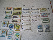 Марки почты СССР и других стран - 164 марки