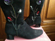 Полусапожки Сона 38 -райский сад средь зимы!