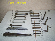 Ключи гаечные из СССР