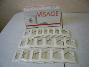 Рамки для розеток и выключателей фирма VISAGE - 19 шт