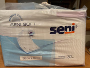Пеленки впитывающие Seni Soft - 3 пачки производство Польша