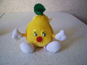 Груша - мягкая игрушка с присоской