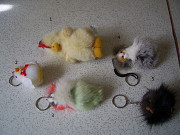 Брелоки меховые