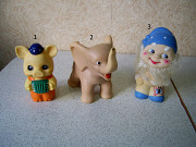 Резиновые игрушки из СССР