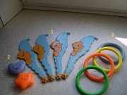 Игрушки от музыкальной карусели