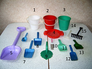 Игрушки для песочницы