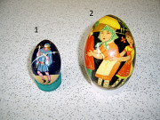 Яйца деревянные - 2 шт