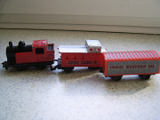 Паровоз с составом маленький