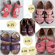 Босоножки и сандалии, р.24-25, 27-28, б.у-5пар