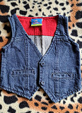 Жилетка джинсовая на 1.5-2г, р.86, как новая