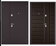 Двупольная дверь металлическая