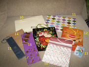 Пакеты подарочные - лот 3