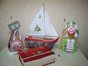 Упаковка для детского новогоднего подарка