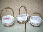 Корзинки для костюма " Красной шапочки"