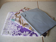 Постельное белье - простынь, наволочки . Новое.