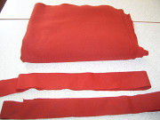 Ткань для генеральских лампас из СССР..