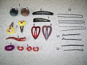 Заколки , крокодильчики, резинки для волос - лот 2