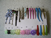 Заколки, крокодильчики для волос - лот 1