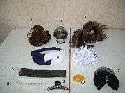 Аксессуары для волос - резинки ,бананы,крабики ...