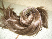 Пряди на проволоке для оформления "хвоста" (волос искусственный)