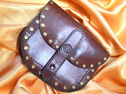 Спорран - поясная сумка - кошель на ремень - натуральная кожа Ручная работа.