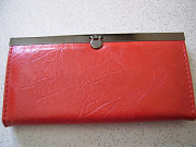 Кошелек женский красный