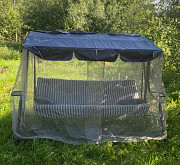 Качели садовые 170x110x150 Sundays Garden синие маскитка