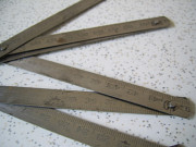 Метр складной металлический из СССР