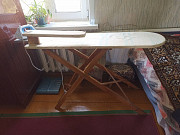 Доска гладильная полноценная подставки брюк утюга