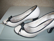 Туфли размер 38 цвет - бежевый натуральная кожа