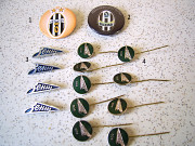 Значки футбольных клубов Ювентус и Зенит (Фалеристика)