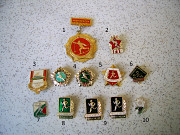 Значки на тему Спорт ...Туризм... (Фалеристика)