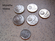 Монеты Чехии для коллекции .