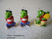 Киндер серия " Крокодилы на каникулах " 1993 год