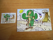 Пазлы из киндер - сюрпризов лот 1 ..