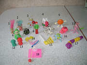 Разное из киндеров,чупа-чупсов и т.д. - лот 3