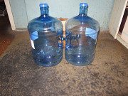 Бутыль ПЭТ для Воды 18.9 Л с Ручкой Крышкой