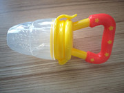 Нимблер с силиконовой соской, новый, желтый, от 3х-12мес