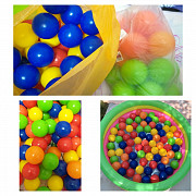 Шары мягкие для сухого бассейна, ДИАМЕТР-8см-80шт