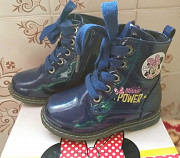 Ботинки-полусапожки ясельные МИННИ МАУС, демисезонные, р.22