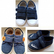 Кеды синие на мальчика, р 25,27,28, б.у-3шт