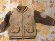 Куртка вельвет на мальчика на 1.5-2.5г, б.у как новая, р.92-98