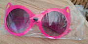 Розовые очки на девочку 2-4х лет, новые